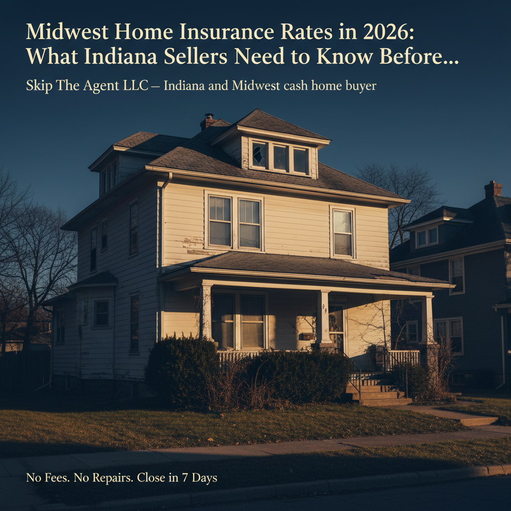 Midwest Home Insurance Rates in 2026: What Indiana Sellers Need to Know Before They List