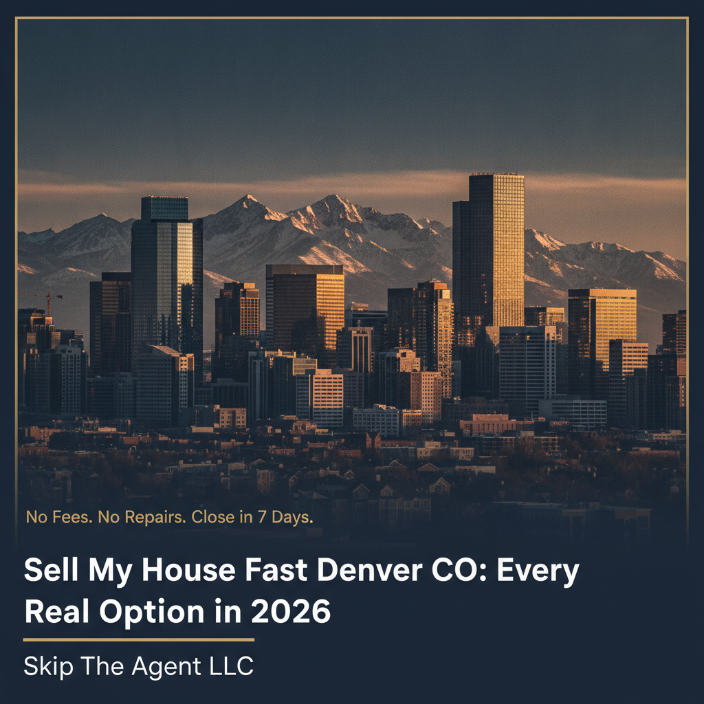 Denver Colorado homeowner reviewing cash offer, Denver County home sale