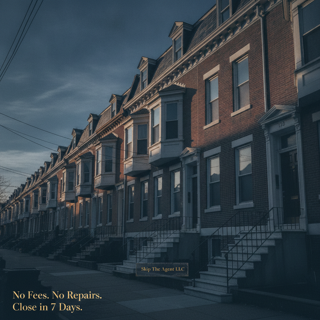 Philadelphia homeowner reviewing cash offer, Philadelphia County home sale