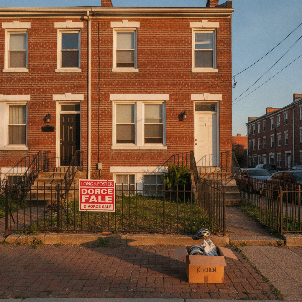 Selling Your Home During a Divorce in Baltimore, MD: A Complete, Honest Guide