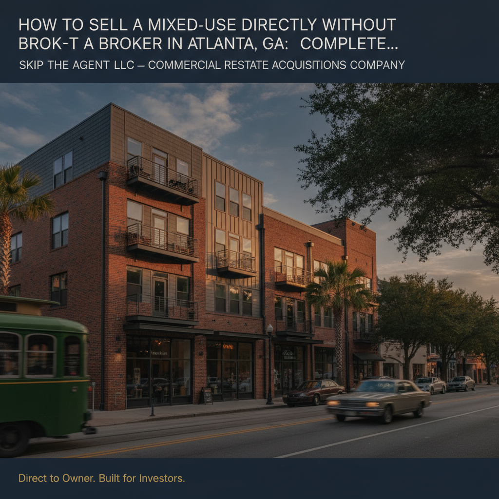 How to Sell a Mixed-Use Directly Without a Broker in Atlanta, GA: A Complete Guide