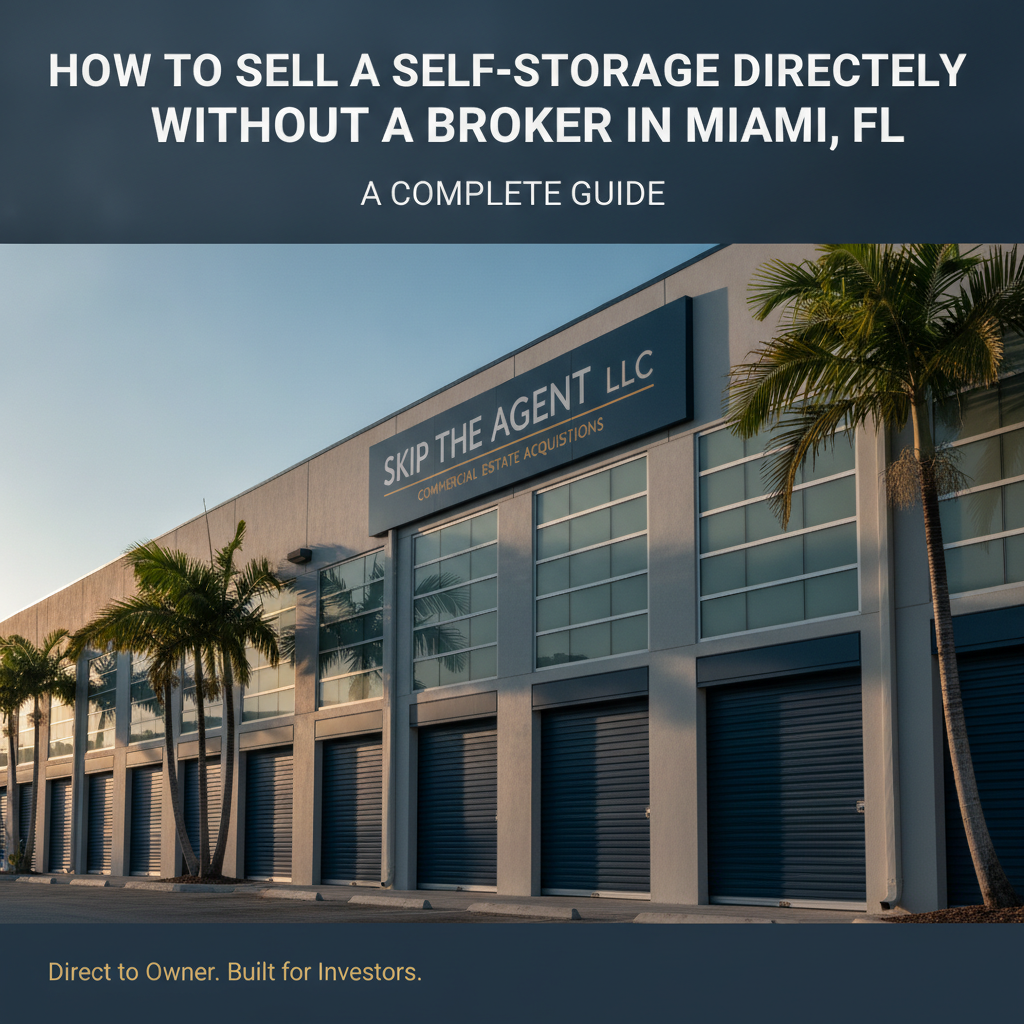 How to Sell a Self-Storage Directly Without a Broker in Miami, FL: A Complete Guide