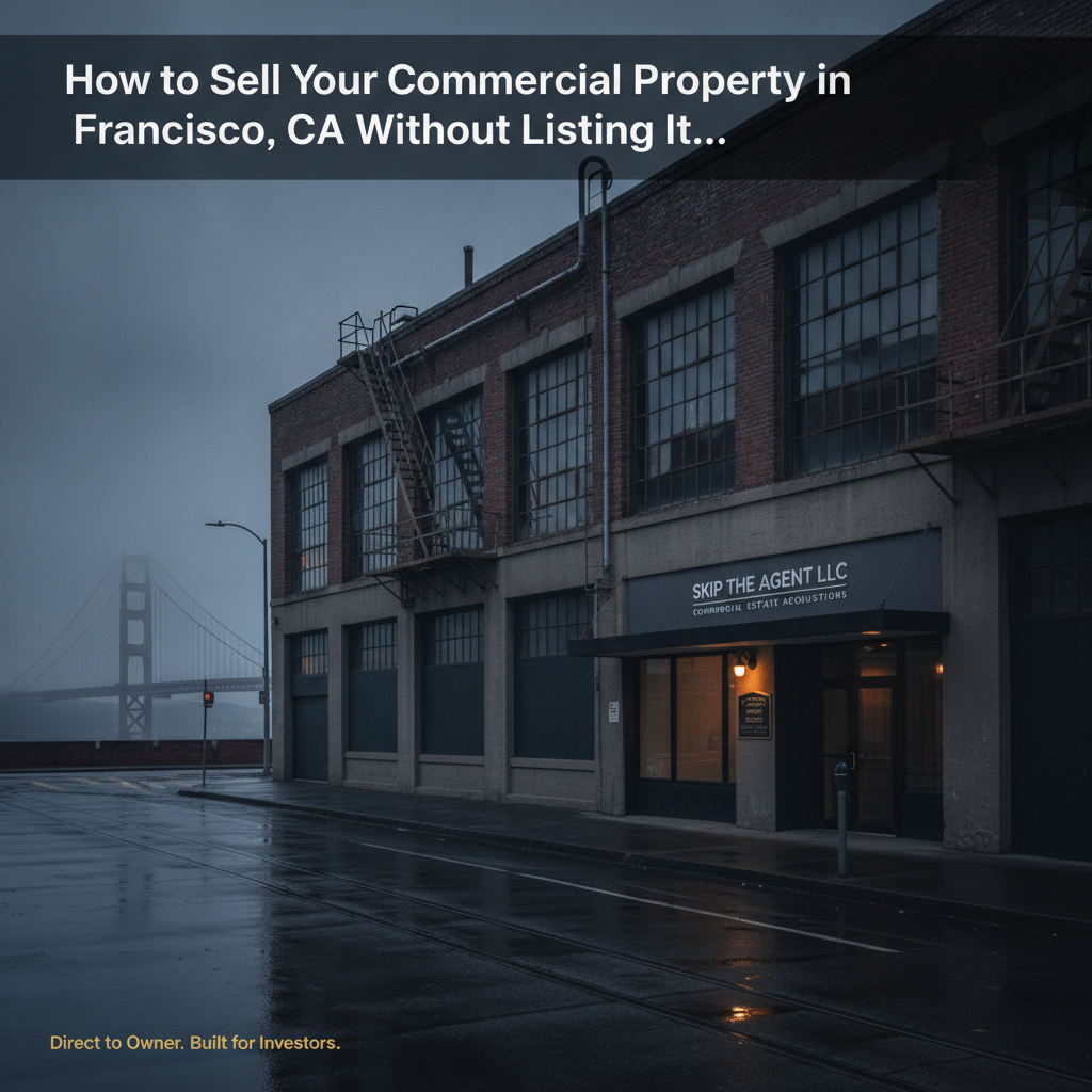 How to Sell Your Commercial Property in San Francisco, CA Without Listing It Publicly
