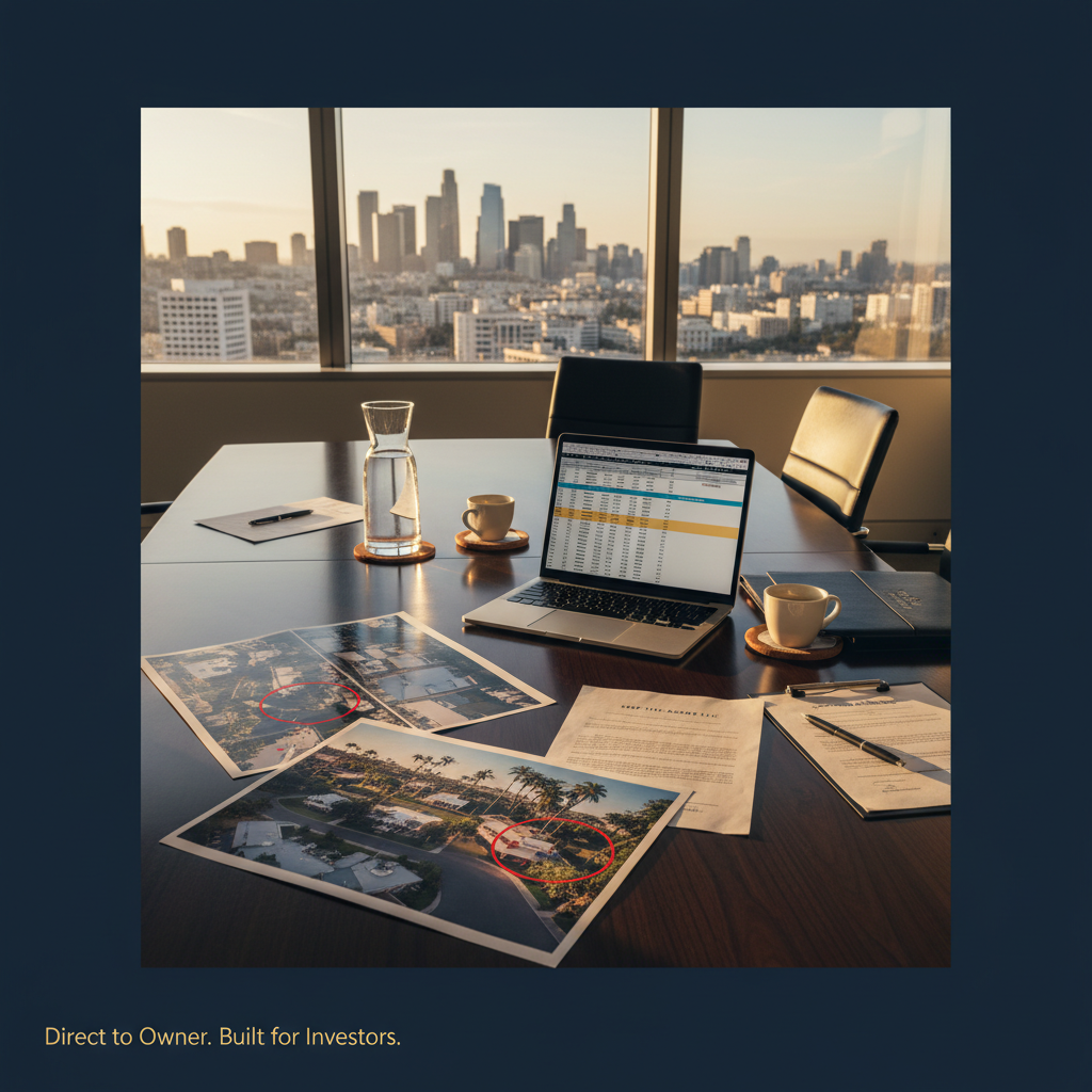 Off-Market Commercial Real Estate in Los Angeles, CA: How Serious Investors Source Deals Before Anyone Else