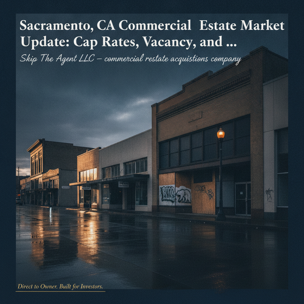 Sacramento, CA Commercial Real Estate Market Update: Cap Rates, Vacancy, and What's Moving Right Now