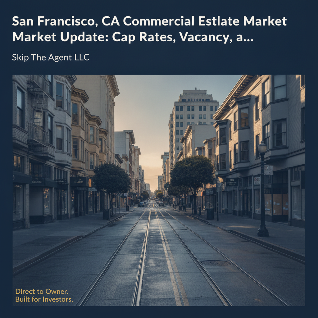 San Francisco, CA Commercial Real Estate Market Update: Cap Rates, Vacancy, and What's Moving Right Now