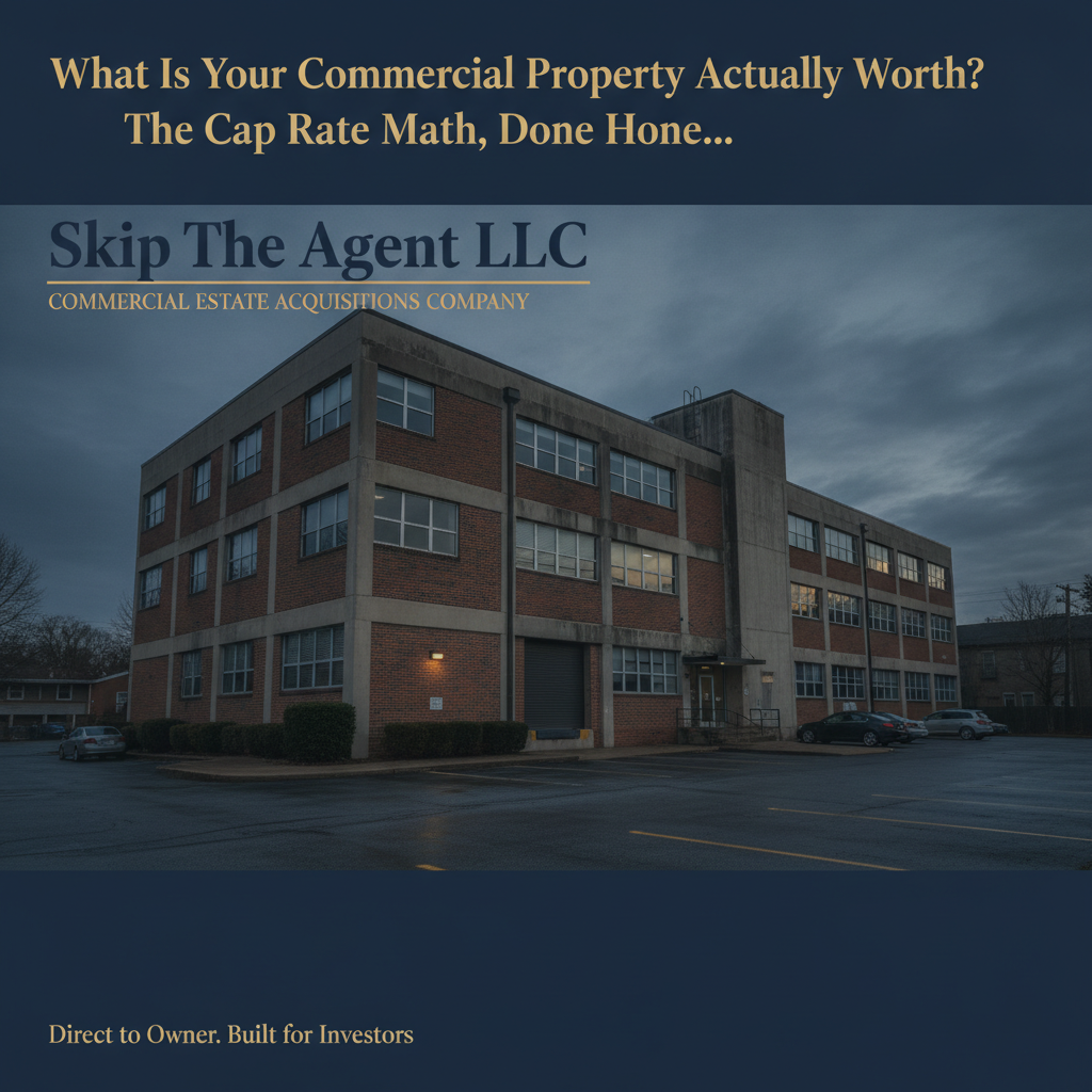 What Is Your Commercial Property Actually Worth? The Cap Rate Math, Done Honestly